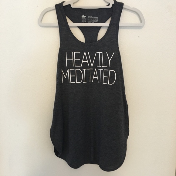 peaceful warrior Tops - Peaceful Warrior Heavily Meditated Tank